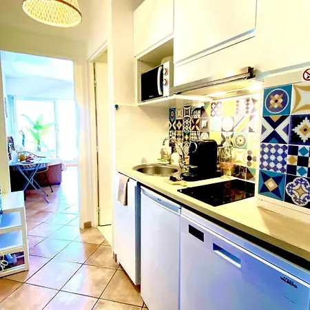 Azur Avec Vue Sur L'ile De Port Cros Apartamento