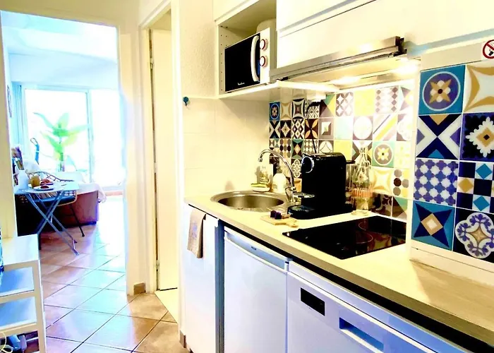 Azur Avec Vue Sur L'île De Port Cros Appartement